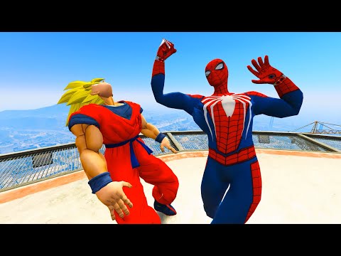 Видео: Человек-паук против Супер Сайяна Гоку #Человек-паук #Гоку #Битвасупергероев #ЭпическаяБитва #Marvel