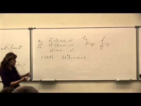 Видео: 7. Линейные пространства (продолжение)