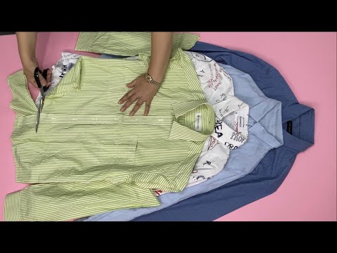 Видео: [DIY] Посмотрите, почему я не могу выбросить рубашки, которые не ношу.