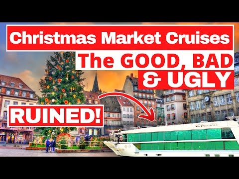 Видео: Мы отправились в наш первый круиз на рождественскую ярмарку | Наш честный полный обзор | Хорошее,...