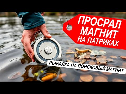 Видео: Сокровища или опасные вещи? Рыбалка на поисковый магнит