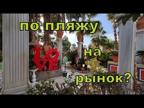 Видео: Club Hotel Sera 5* 2023. По пляжу. Дешевый рынок. Ужин. Ночные собаки