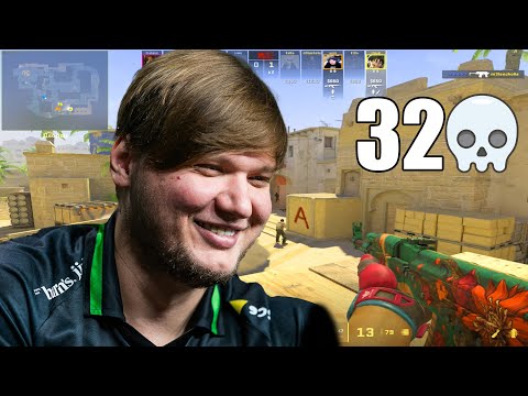 Видео: СИМПЛ СДЕЛАЛ ЭЙС! S1MPLE НАБИЛ 32 ФРАГА НА FACEIT // CS2