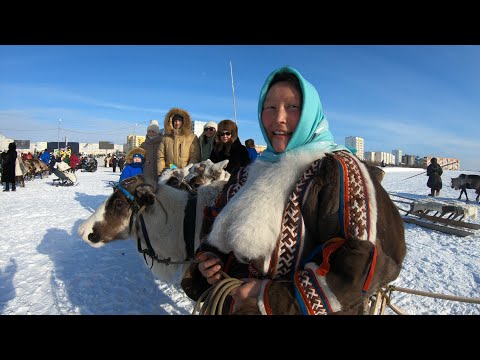 Видео: Праздник северян «День оленевода» в Надыме | Ялэмдад нумгы 18.03.2022 г