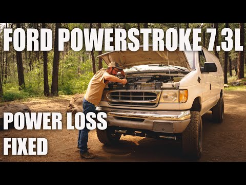 Видео: Ford Powerstroke 7.3L Diesel — Потеря мощности — Исправлено