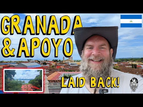 Видео: Непринужденная Гранада и Лагуна-де-Апойо - тур по городу и озеру Никарагуа 🇳🇮