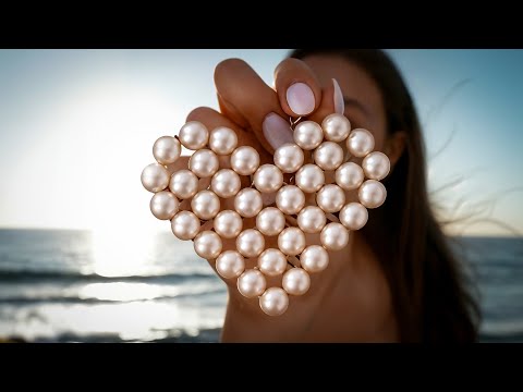 Видео: Изготовление сердечка из бисера 💖 Как сделать жемчужное сердце пошаговое руководство