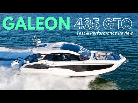 Видео: Видео испытаний и характеристик Galeon 435 GTO (2024) | BoatTEST
