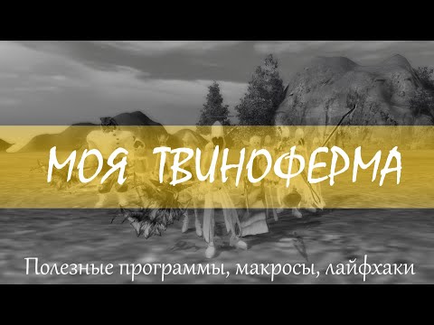 Видео: МОЯ ТВИНОФЕРМА / Полезные программы, макросы, лайфхаки