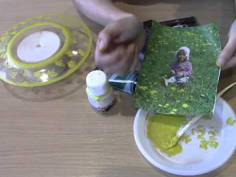 Видео: Сложный фон пакетом при обратном декупаже