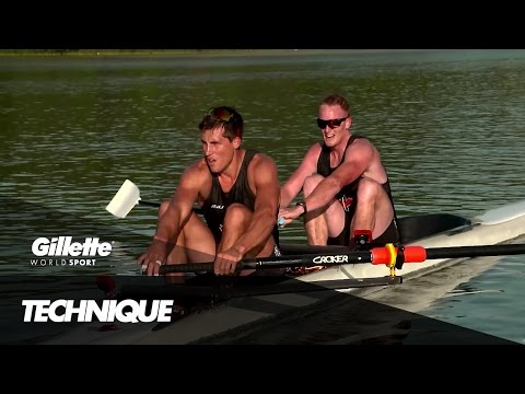 Видео: Идеальная техника гребли с канадской олимпийской сборной по гребле | Gillette World Sport