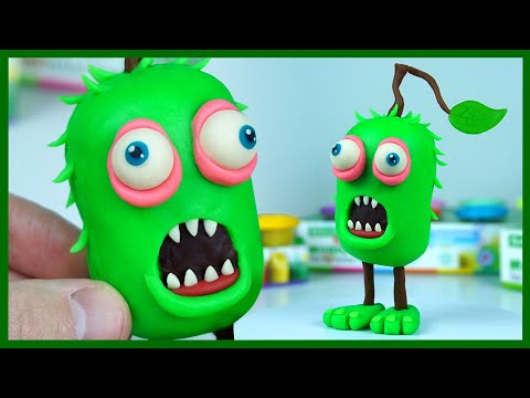 Видео: Лепим Зерномеха. Мои Поющие Монстры. Пластилин Brauberg kids. Как слепить Зерномеха MSM.