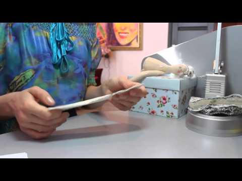 Видео: Тильда хранительница ватных палочек и дисков  Часть 2