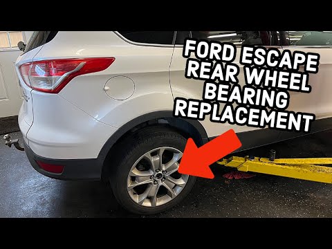 Видео: Как заменить задний ступичный подшипник Ford Escape 2013–2019 (AWD)