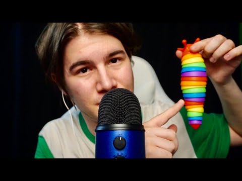 Видео: АСМР ТРИГГЕРЫ ПО ЦВЕТАМ РАДУГИ