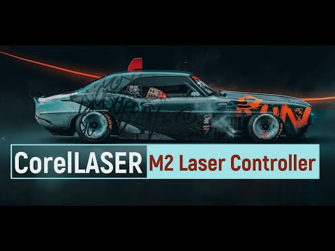 Видео: CorelLASER M2 работа на лазерном станке