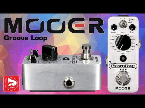 Видео: Гитарная педаль Mooer Groove Loop (лупер + драм-машина)