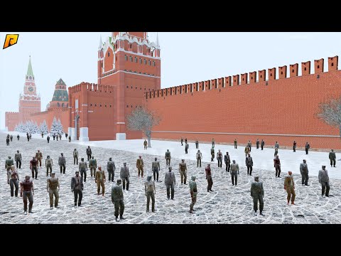 Видео: ЗА СТЕНАМИ КРЕМЛЯ! ПРАВИТЕЛЬСТВО В ЗОМБИ АПОКАЛИПСИС | CRMP