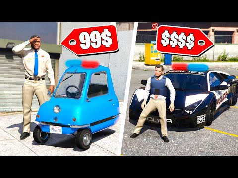 Видео: МАШИНА ПОЛИЦИИ ЗА 99$ или МАШИНА ПОЛИЦИИ ЗА 300.000$ / GTA 5 СРАВНЕНИЕ ДЕШЁВОЕ и ДОРОГОЕ МОДЫ ГТА 5