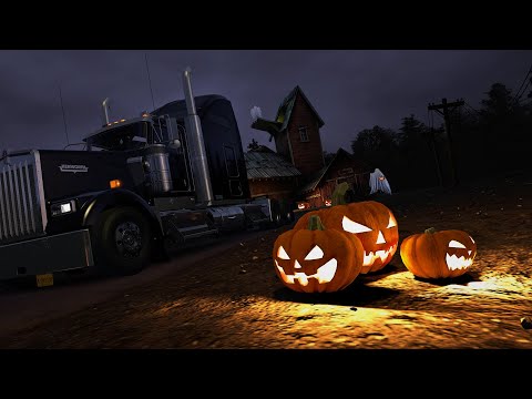 Видео: 🔴 American Truck Simulator ➤ ПРОХОЖДЕНИЕ ХЕЛЛОУИН ИВЕНТА