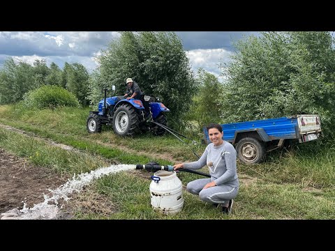 Видео: Полив малини насосом Фероні! Борщ з перепечами💥💥💥 Рівненщина