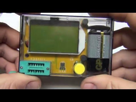 Видео: Самодельный корпус для тестера радиодеталей (ESR Tester)