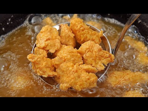 Видео: Куриный попкорн KFC дома | Рецепт хрустящей жареной курицы | Лучше, чем на вынос