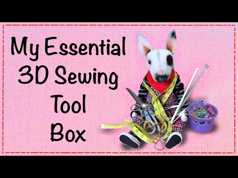 Видео: Мой незаменимый набор инструментов для шитья || Шитье 3D || Вопросы и ответы Lisa Pay
