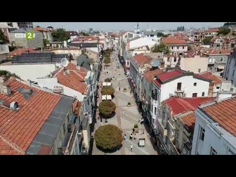Видео: Главната улица на Пловдив "10 000 крачки", 21.10.2021 г. по БНТ