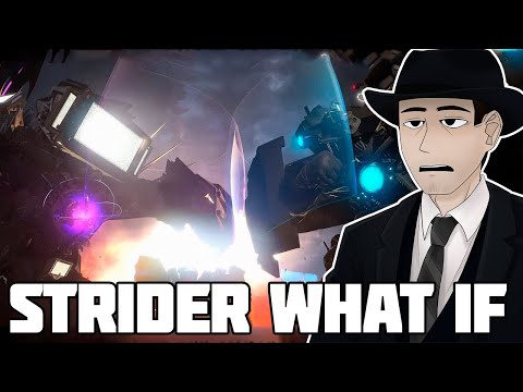 Видео: Фордел Смотрит: What If Titan TV Man “FOUGHT” Titan Cameraman in Skibidi Toilet? | Strider