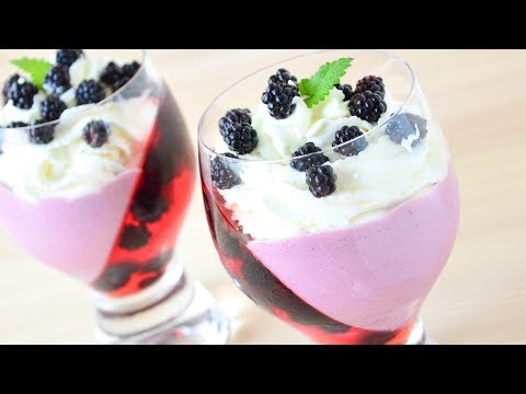 Видео: Ягодный десерт с желе ☆ Berry dessert