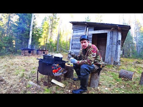 Видео: Рыбалка на хариуса. Баня по чёрному. Вкусная уха из щуки.