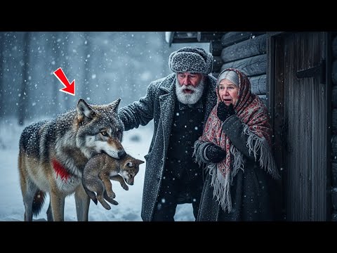 Видео: При –42°C волчица принесла детёныша — то, что сделали старики, стало чудом