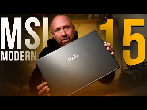 Видео: Обзор ноутбука MSI Modern 15