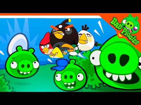 Видео: НОВАЯ ГЛАВА 4 СВИНЬИ УКРАЛИ ЯЙЦА ПТИЦ! 🐷 ИГРА ПЛОХИЕ СВИНКИ! 🐽 BAD PIGGIES HD Прохождение