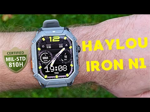 Видео: Огляд Haylou IRON N1 - Military фітнес-годинник з класом захисту MIL-STD-810H 🔥🔥🔥