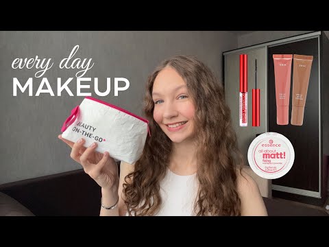 Видео: ПРОСТОЙ МАКИЯЖ на каждый день бюджетной косметикой 2025