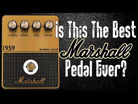 Видео: Педаль Marshall 1959 Super Lead #guitarpedals #marshall