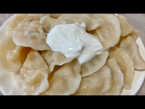 Видео: Вареники с картошкой. Дәмді кешкі ас.