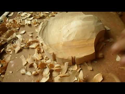 Видео: Как вырезать ракушку. Резьба ракушки часть 1, Резьба по дереву для начинающих.