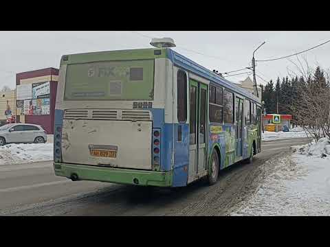 Видео: ЛиАЗ-5256.25 || АН 809 72 || 2 маршрут || г. Заводоуковск || 