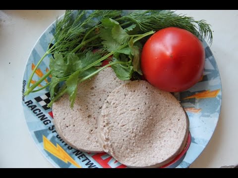 Видео: Сыроедческая колбаса "Докторская", 99%raw, 100%vegan