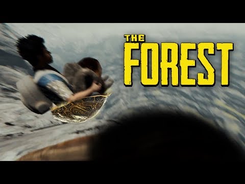 Видео: The Forest - НА САНКАХ ПРЯМО В КРАТЕР! УГАРАЛИ ДО СЛЕЗ!