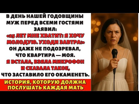 Видео: 25 лет вместе — и он выбрал молодую  Но мой ответ заставил его онеметь