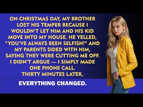 Видео: На Рождество мой брат накричал, когда я отказалась разрешить ему переехать, — поэтому я сделала о...