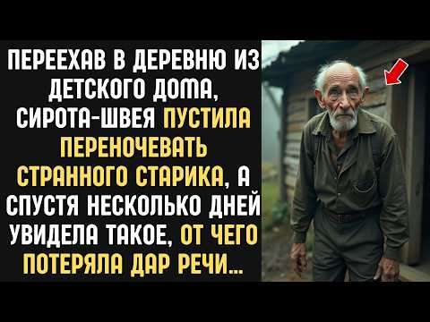 Видео: Переехав в деревню из детского дома сирота швея пустила переночевать странного старика, а спустя...