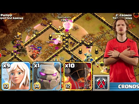 Видео: НЕРЕАЛЬНАЯ КРАСОТА! CRONOS - ГЕНИЙ! ЭТО ЛУЧШИЕ АТАКИ ФИНАЛА ЧЕМПИОНАТА МИРА по Clash of Clans!