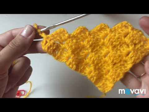 Видео: Вяжем прямоугольный плед крючком