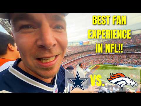 Видео: Впервые болею за «Ковбоев» на стадионе «Майл Хай»: ВПЕЧАТЛЕН! (Ковбои против «Бронкос», 8-я неделя)
