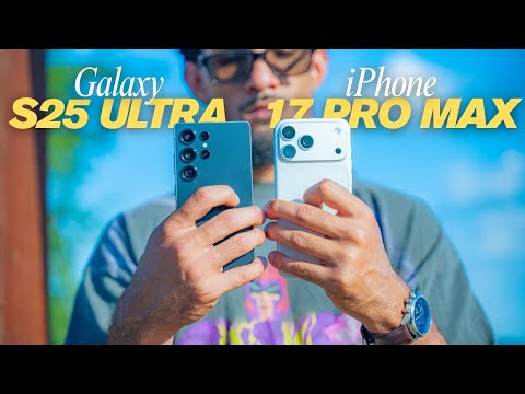 Видео: iPhone 17 Pro Max против Galaxy S25 Ultra: даже близко нет 🍎 🤖